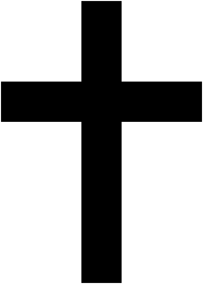 Файл:Christian cross.svg